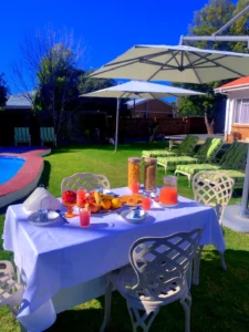 Discover Tranquility and Comfort at Victoria Oaks Guest House If you're searching for the perfect blend of comfort, charm, and a welcoming atmosphere, look no further than Victoria Oaks Guest House. Nestled in a serene setting, this hidden gem offers more than just a place to stay—it provides an experience. A Home Away From Home Victoria Oaks Guest House is known for its warm hospitality and inviting ambiance. Whether you're traveling for business, leisure, or a special occasion, the guest house offers a peaceful retreat with beautifully furnished rooms and personalized service. Each room is designed with attention to detail, blending classic elegance with modern amenities. Guests can enjoy free Wi-Fi, cozy linens, ensuite bathrooms, and in some cases, private balconies that overlook the beautifully landscaped gardens. Perfectly Positioned One of the many advantages of staying at Victoria Oaks Guest House is its convenient location. [Insert details here—e.g., “Located just minutes from downtown Victoria,” or “Situated near local wineries, hiking trails, and heritage sites.”] Whether you're exploring nearby attractions or simply looking for a quiet escape, this guest house offers the best of both worlds. Ideal for Every Occasion From romantic getaways and family vacations to solo retreats or even small group gatherings, Victoria Oaks Guest House is ideal for a range of guests. The serene environment, friendly staff, and attention to detail make it a top choice for travelers seeking relaxation and value. Why Guests Love Victoria Oaks Charming décor that reflects the local culture and landscape Friendly, attentive hosts who go above and beyond Peaceful surroundings for a truly relaxing stay Delicious breakfasts featuring local ingredients Excellent reviews from returning visitors Book Your Stay Today Whether you're planning a weekend escape or a longer holiday, Victoria Oaks Guest House is the perfect destination. Experience the comfort, tranquility, and exceptional service that keeps guests coming back again and again. Ready to unwind at Victoria Oaks Guest House? Book your stay today and experience hospitality at its finest.